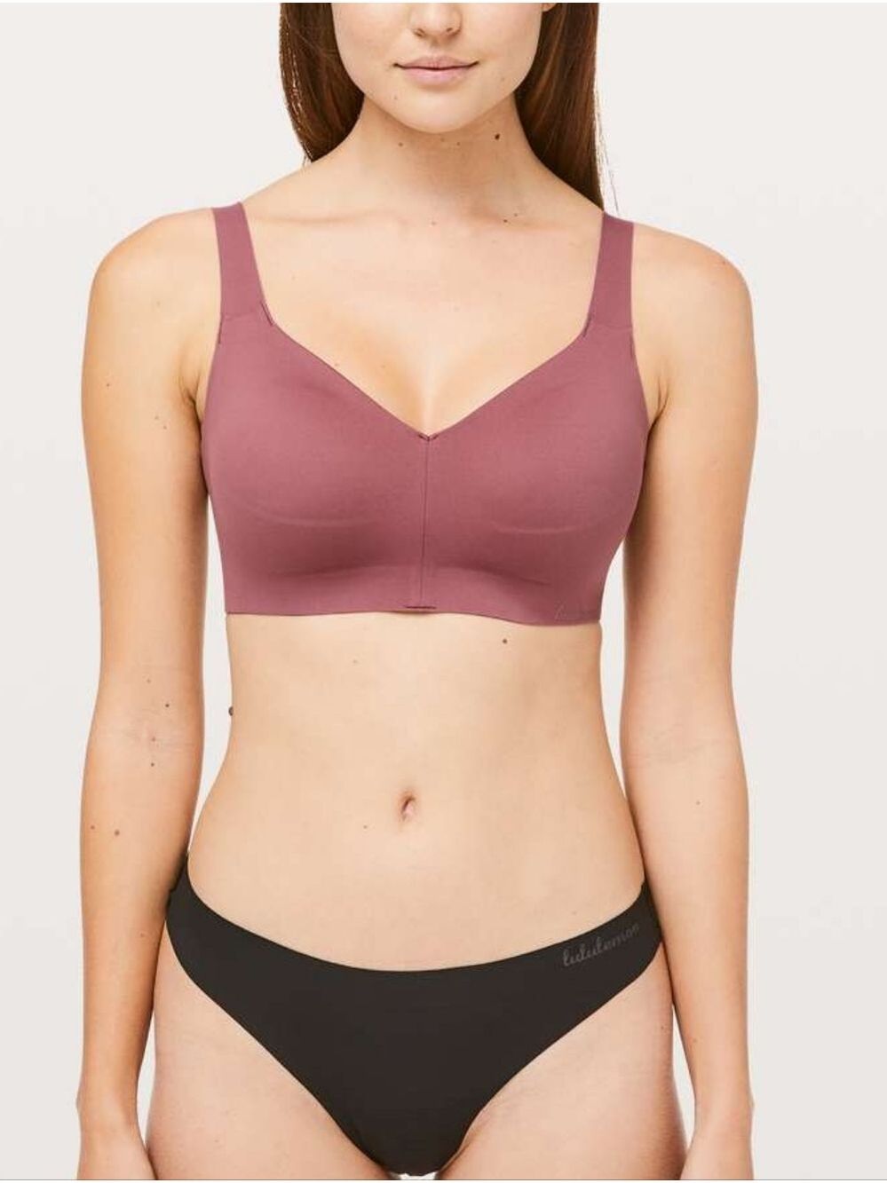 34DD • Lululemon • Like Nothing Bra In Misty Merlot